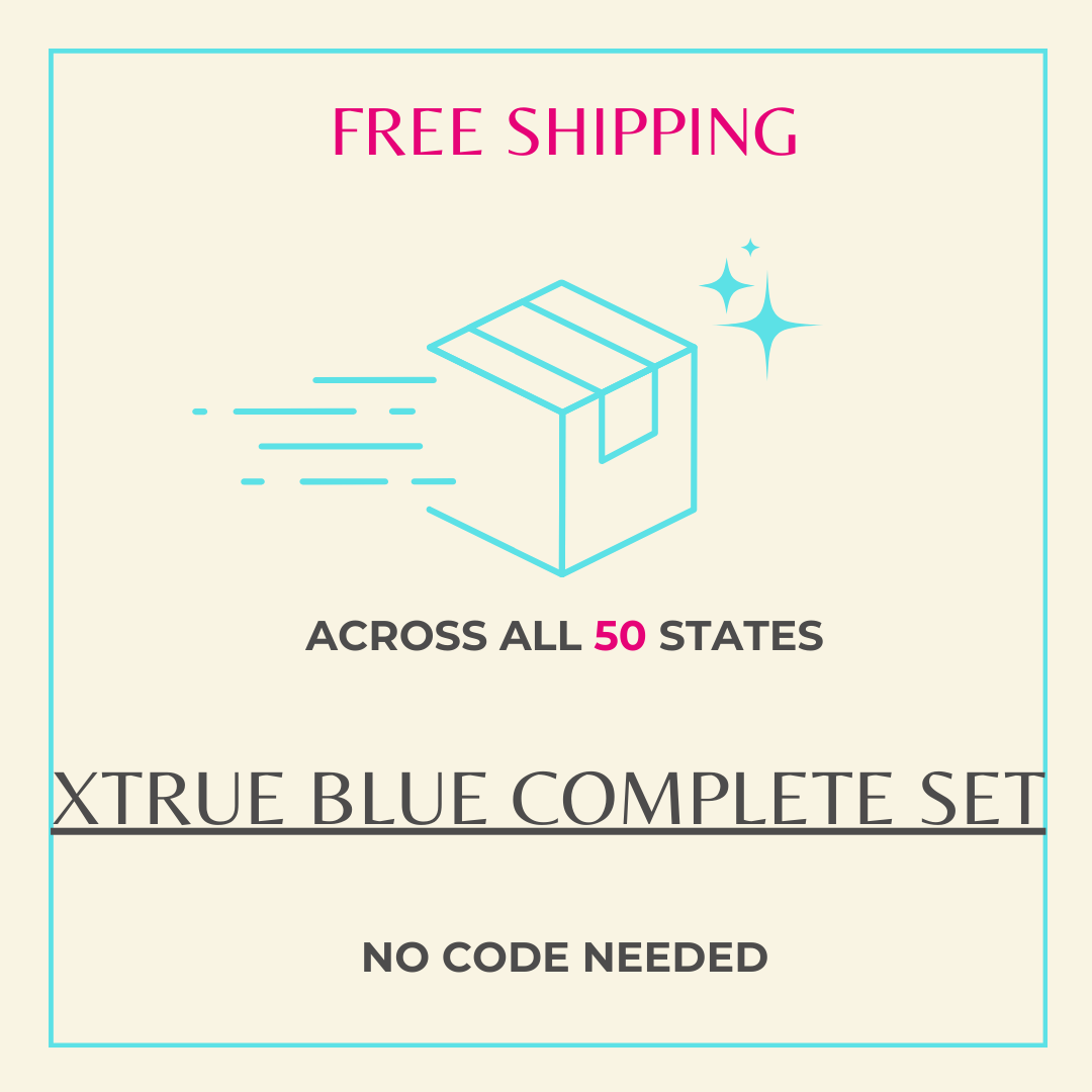 XTRUE BLUE Line - Complete Skincare Set