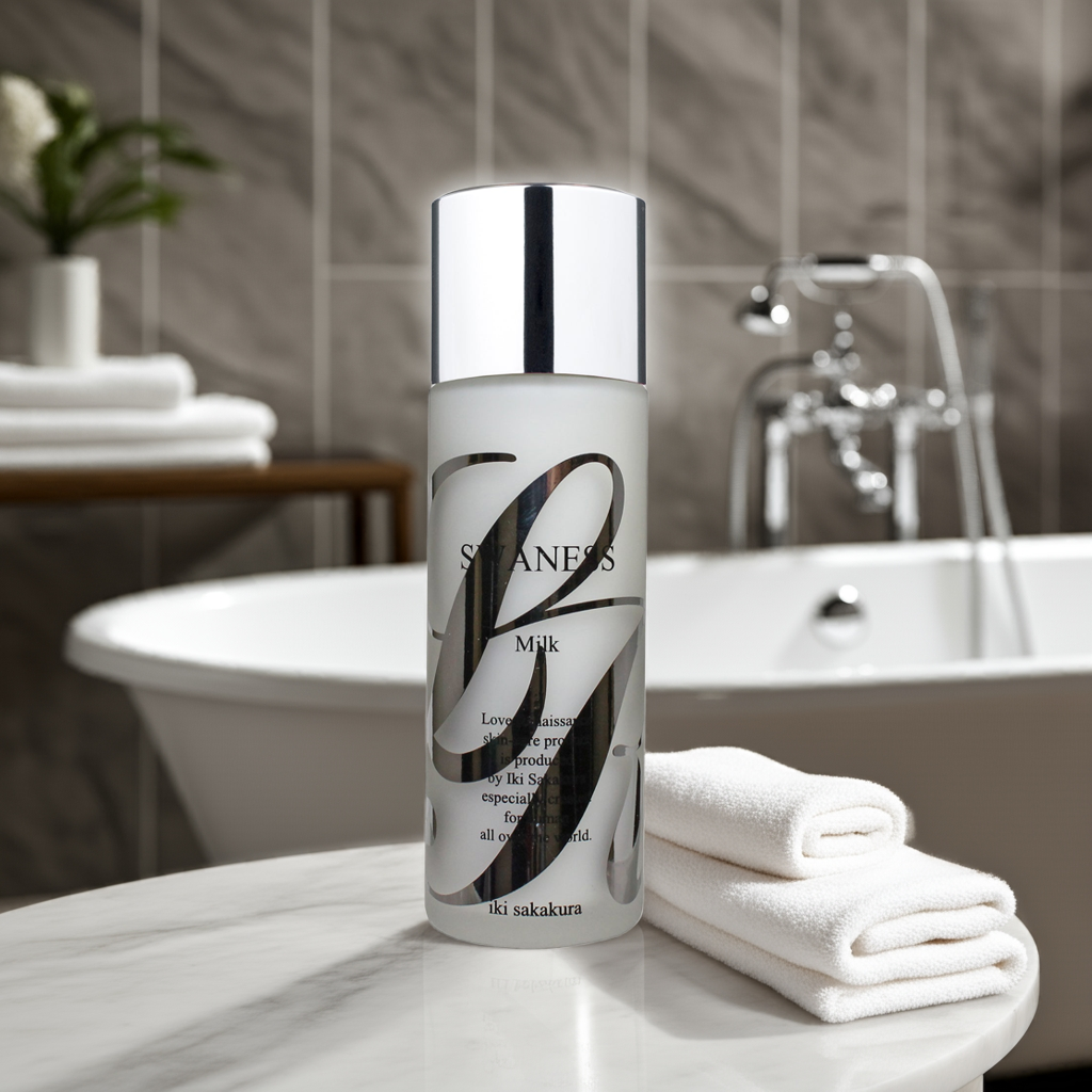 Indulge in a Lotion Bath with SWANESS Milk