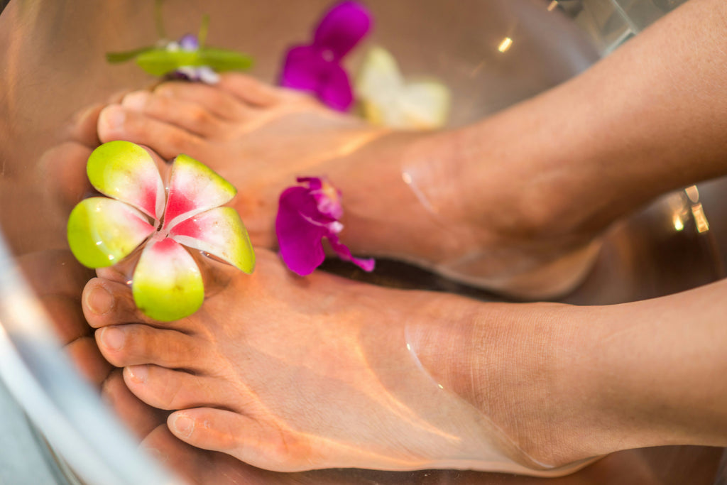 The Simple Luxury of a Foot Bath