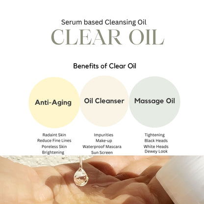 XTRUE Blue Clear Oil | Deep Cleansing & Hydrating Rice Bran Oil
