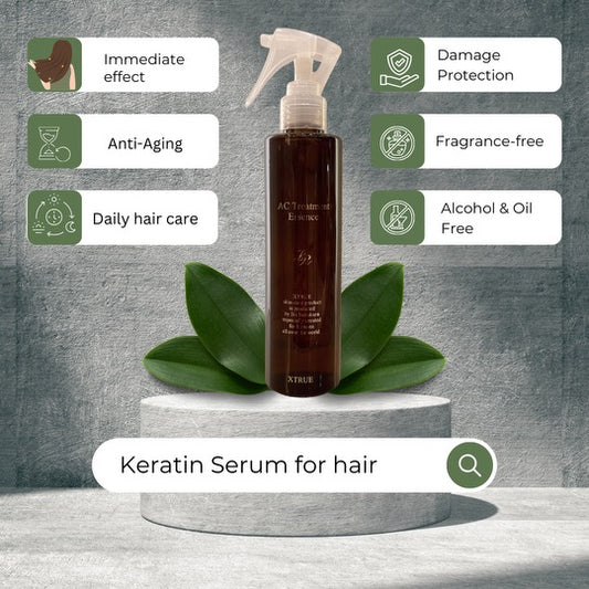 XTRUE AC Treatment Essence | Premium Keratin Hair Treatment Spray