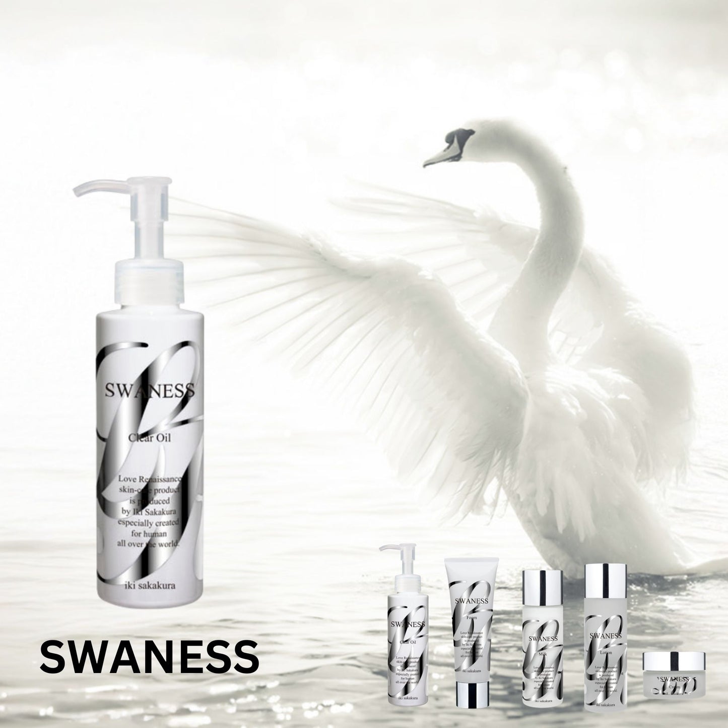 SWANESS Clear Oil | Japanese Cleansing Oil with Organic Brown Rice