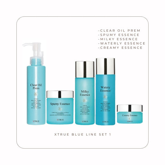 XTRUE BLUE Line - Complete Skincare Set