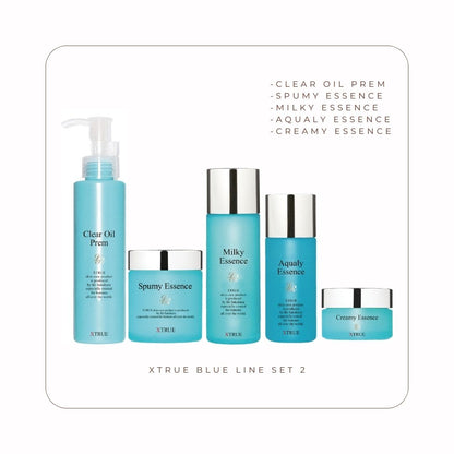 XTRUE BLUE Line - Complete Skincare Set