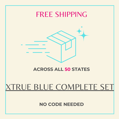 XTRUE BLUE Line - Complete Skincare Set